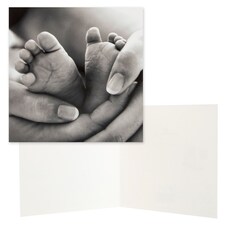 Hallmark Blank Card Baby Feet