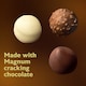 image 3 of Magnum Bites Classic, White Chocolate & Almond Ice Cream 12 bites 140ml