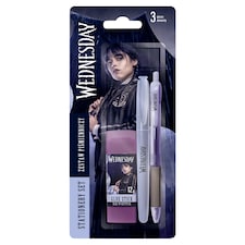 Wednesday Stationery Set 3 pcs
