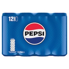 Pepsi Cola Soft Drink 12 x 330ml