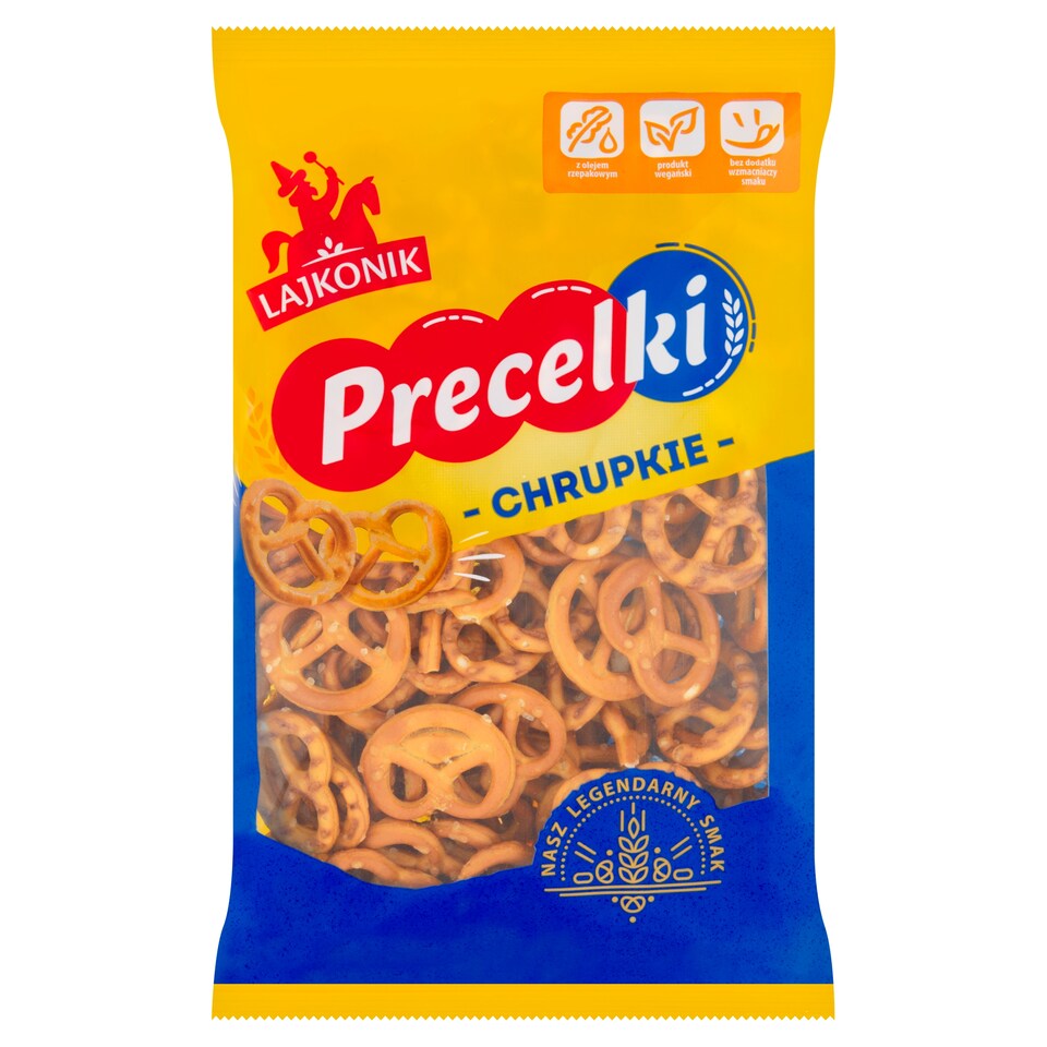 Lajkonik Crunchy Salty Pretzels 130G