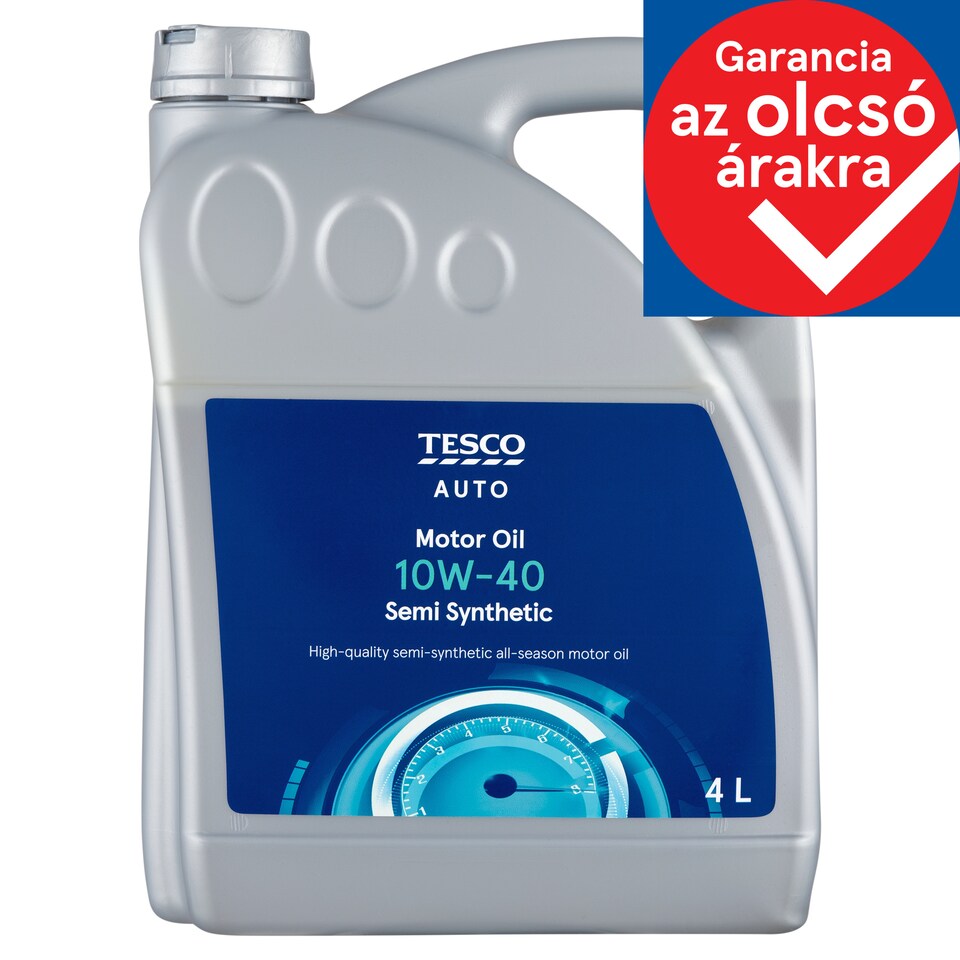 Tesco Auto Semi Synthetic 10W-40 motorolaj 4 l