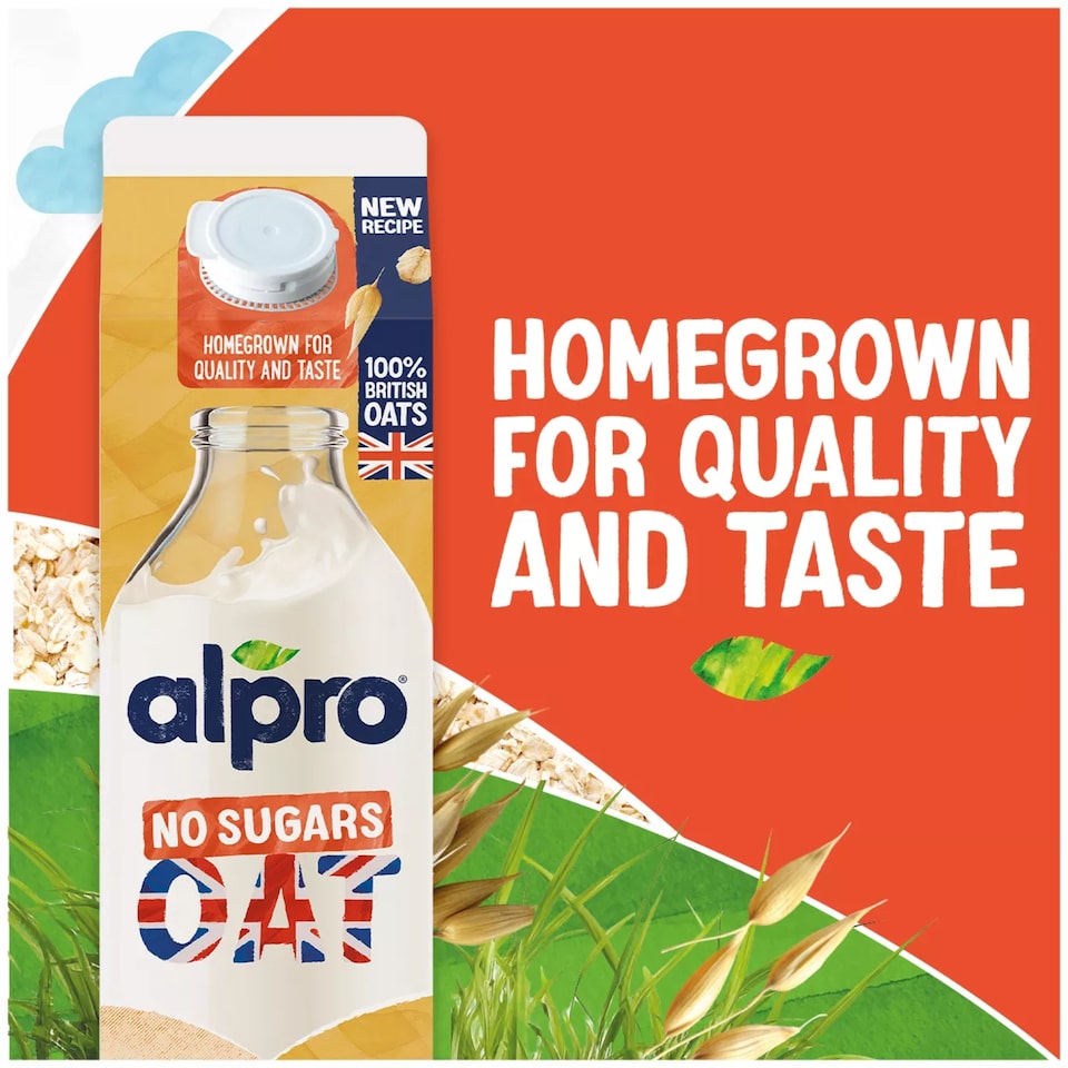 image 1 of Alpro Oat No Sugar Chilled Dairy Free Drink 1L
