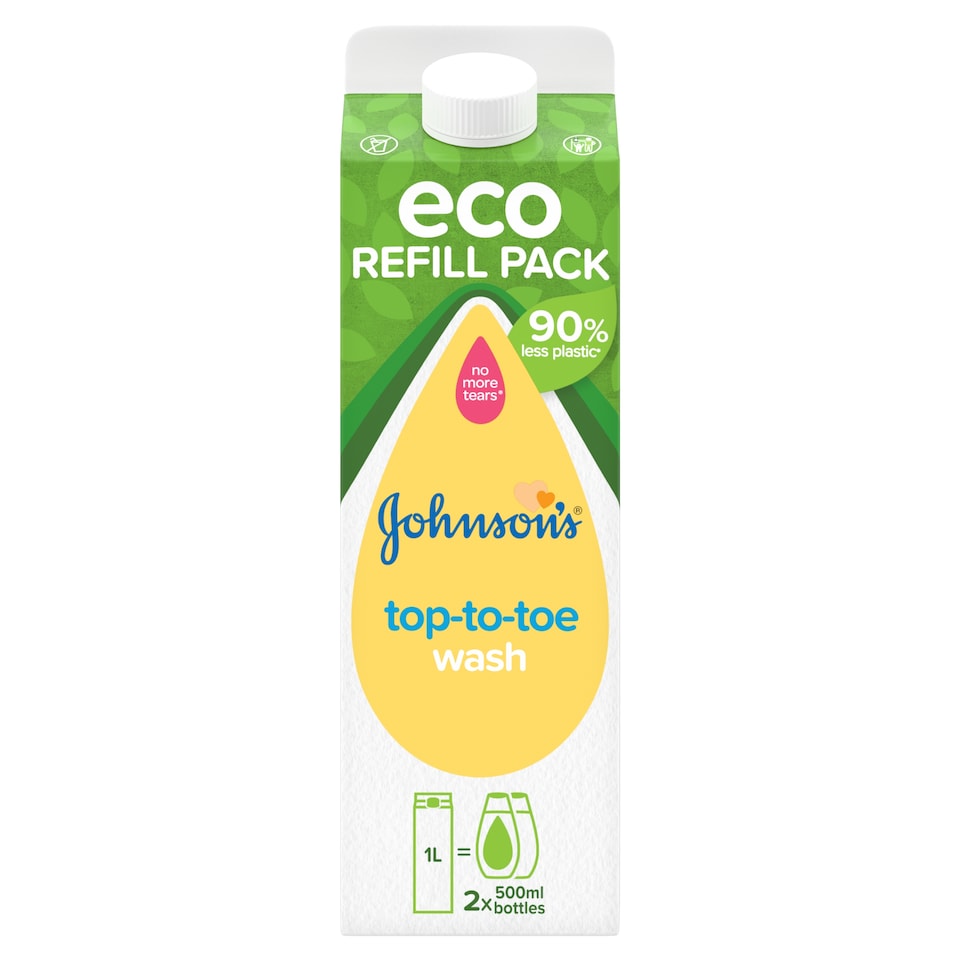 image 1 of Johnson's Top To Toe Wash 1 Litre