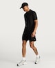 image 2 of F&F Active Regular Fit Short Sleeved Polo Shirt in Black