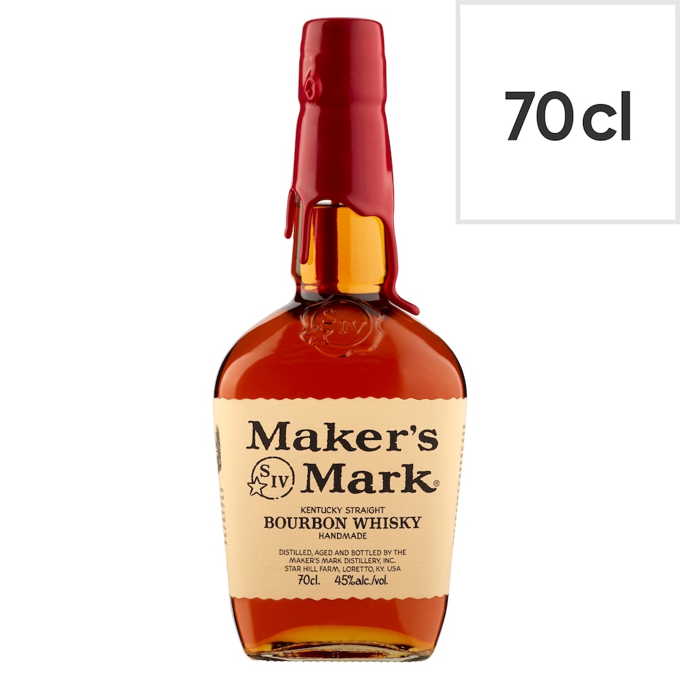 Maker's Mark Kentucky Straight Bourbon Whisky 70cl