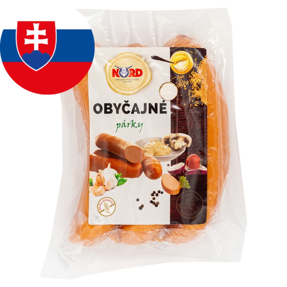 Nord Mäsokombinát Obyčajné párky chudé 400 g