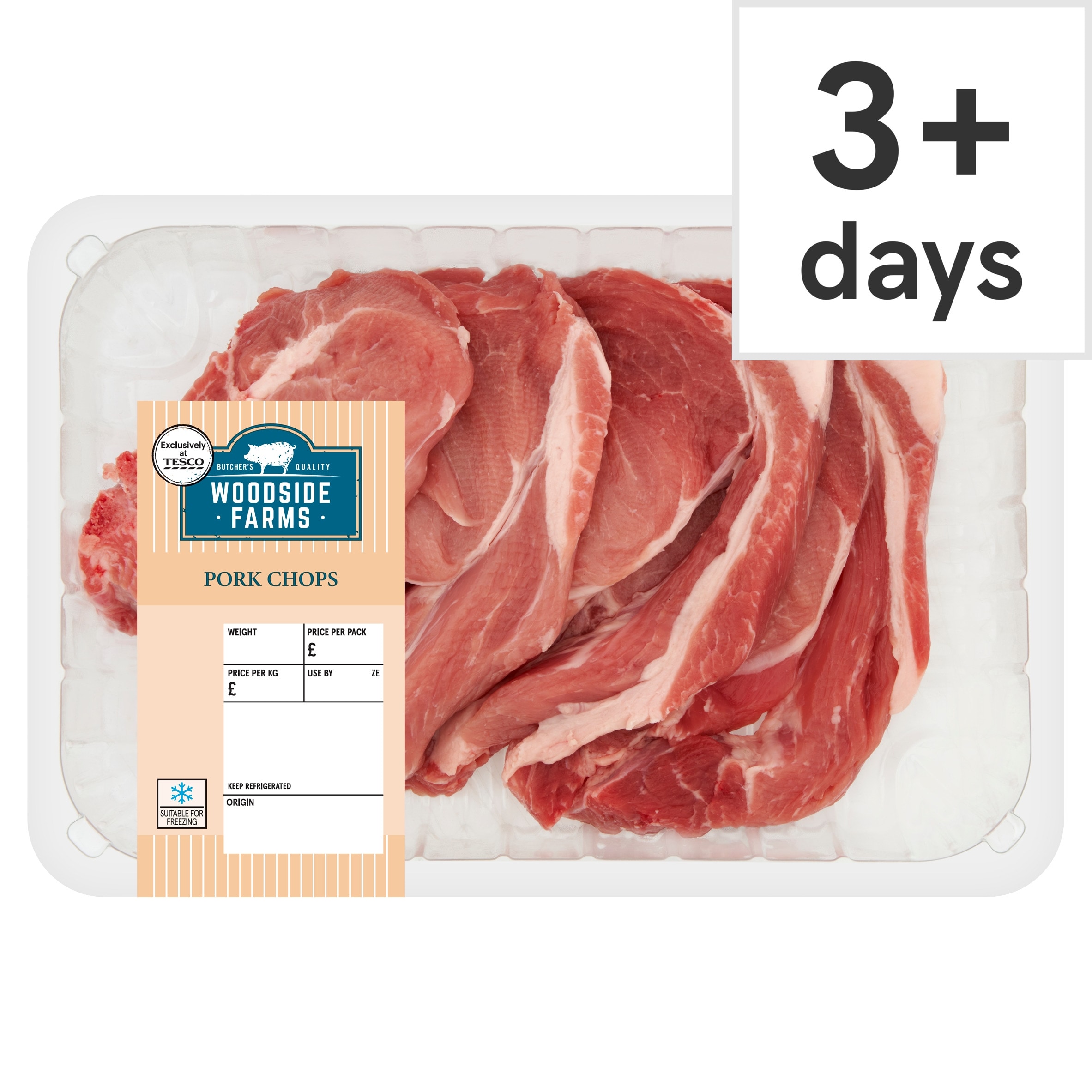 Woodside Farms Pork Chops 650-750g