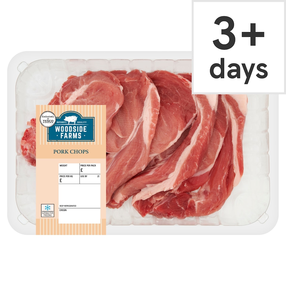 Woodside Farms Pork Chops 650-750g