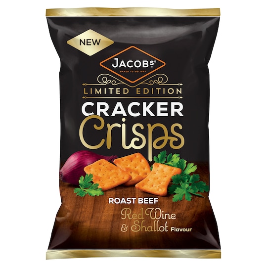 Jacobs Roast Beef Cracker Crisps 150g Tesco Groceries