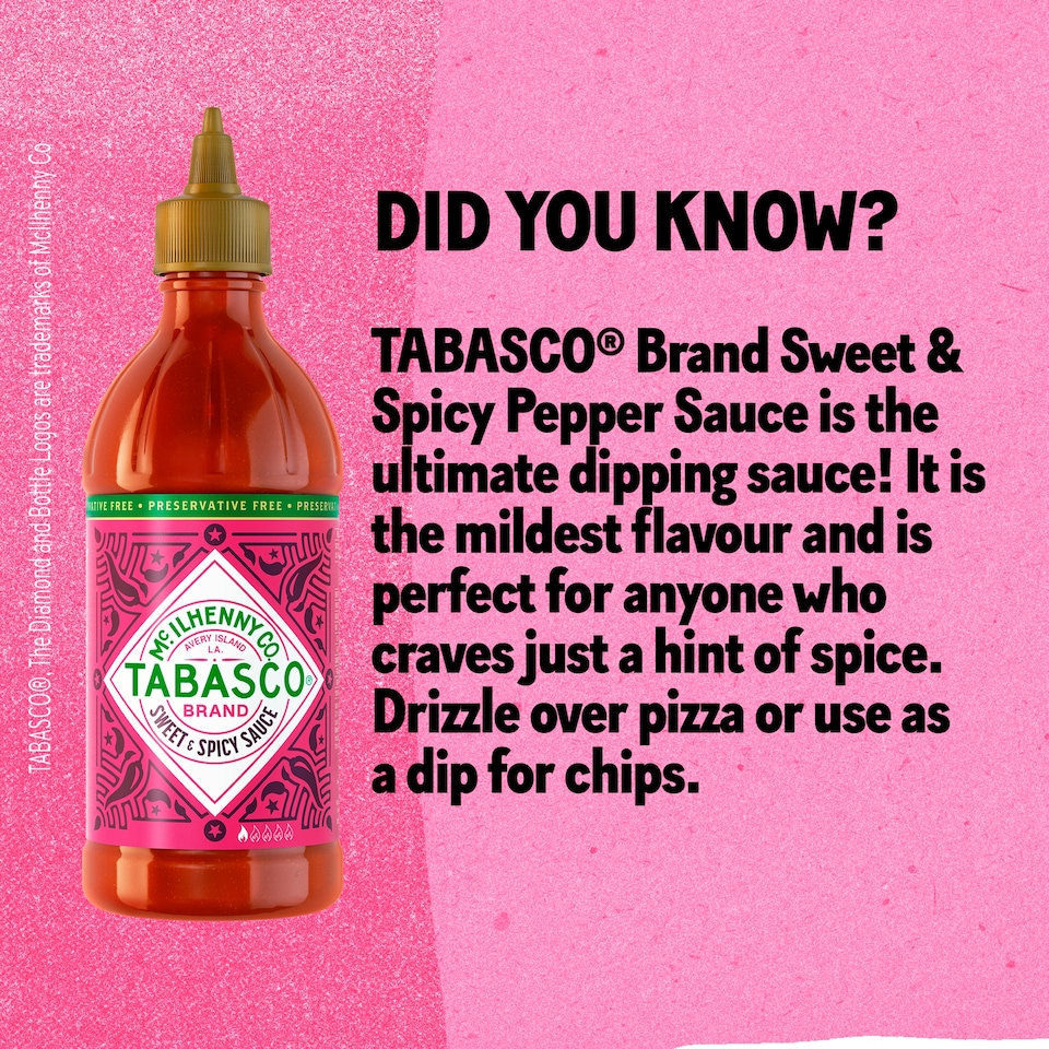 image 1 of Tabasco Sweet & Spicy Pepper Sauce 256Ml