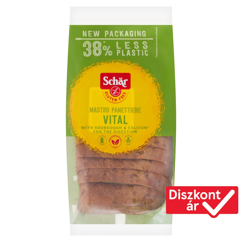 Schär gluténmentes többmagvas kenyér 350 g 1. kép