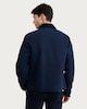 image 3 of F&F Corduroy Collar Button Up Jacket in Navy