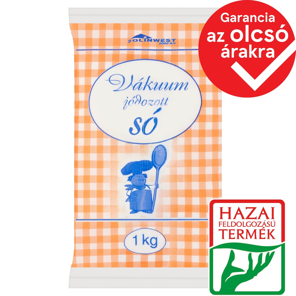 Solinwest Iodinated Vacuum Salt 1 kg