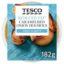 tesco reduced fat houmous