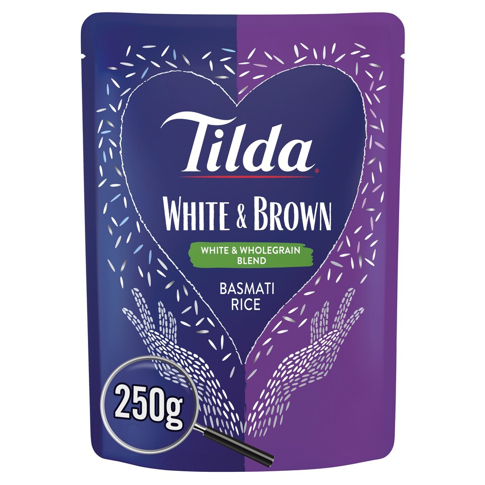image 1 of Tilda White And Wholegrain Basmatbasmati Rice 250G
