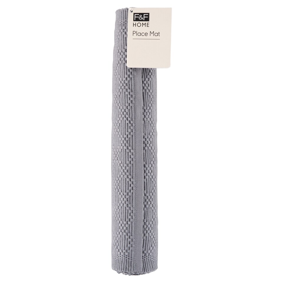F&F Home Grey prestieranie 33 x 45 cm