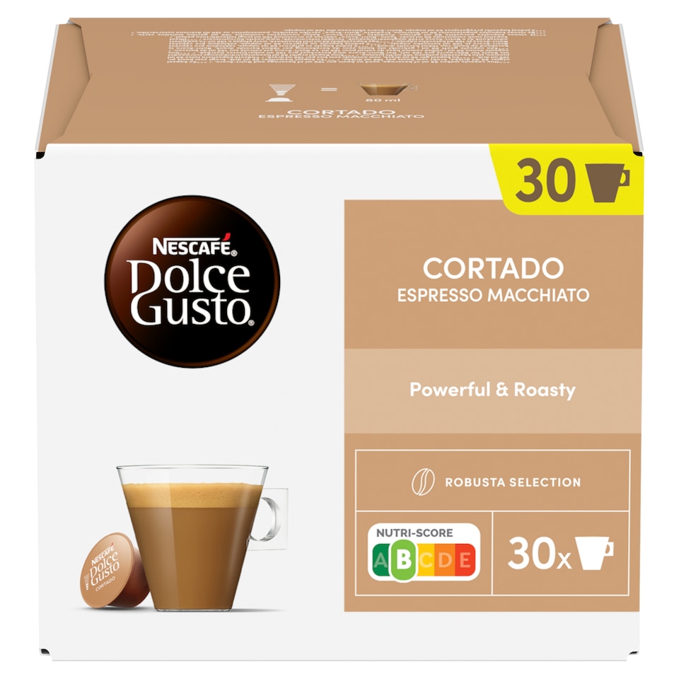 image 1 of NESCAFÉ Dolce Gusto Cortado - Coffee Capsules - 30 pcs