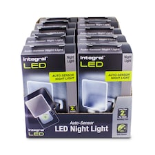 Integral Plug in Motion Sensor LED Night Light 