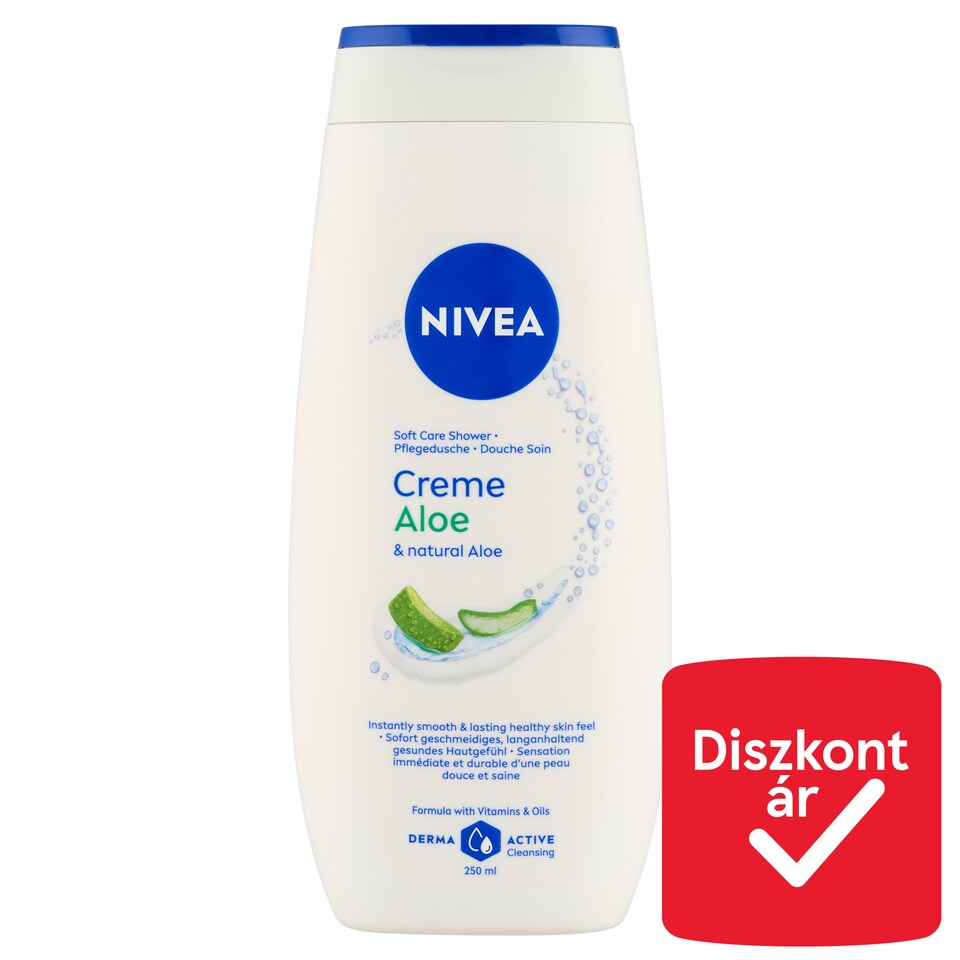 NIVEA Creme Aloe krémtusfürdő 250 ml  1. kép