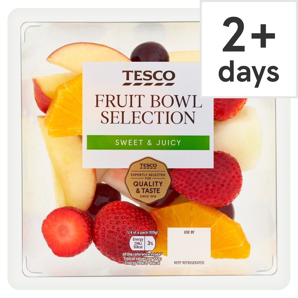image 1 of Tesco Fruit Salad Selection 435G