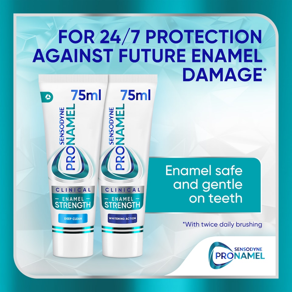 image 1 of Pronamel Sensodyne Clinical Enamel Strength Deep Clean 75ml