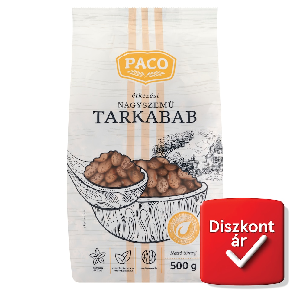 Paco étkezési nagyszemű tarkabab 500 g