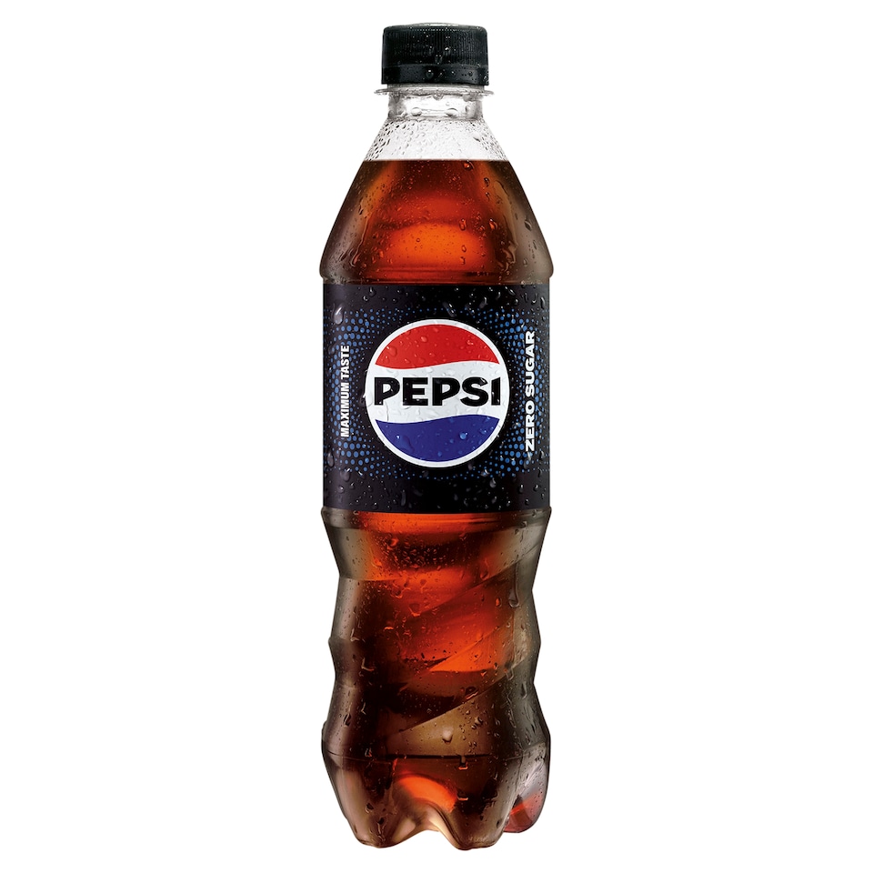 Pepsi Zero colaízű energiamentes szénsavas üdítőital édesítőszerekkel 0,5 l