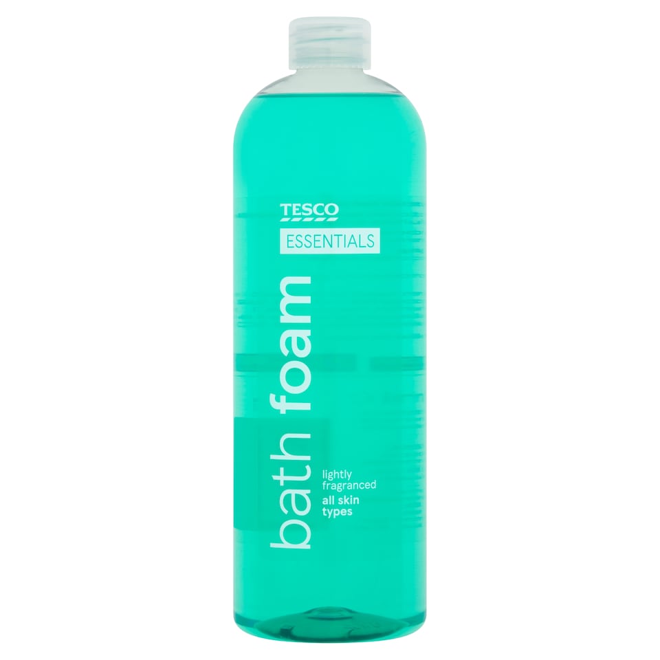 Tesco Essentials Bath Foam 750Ml