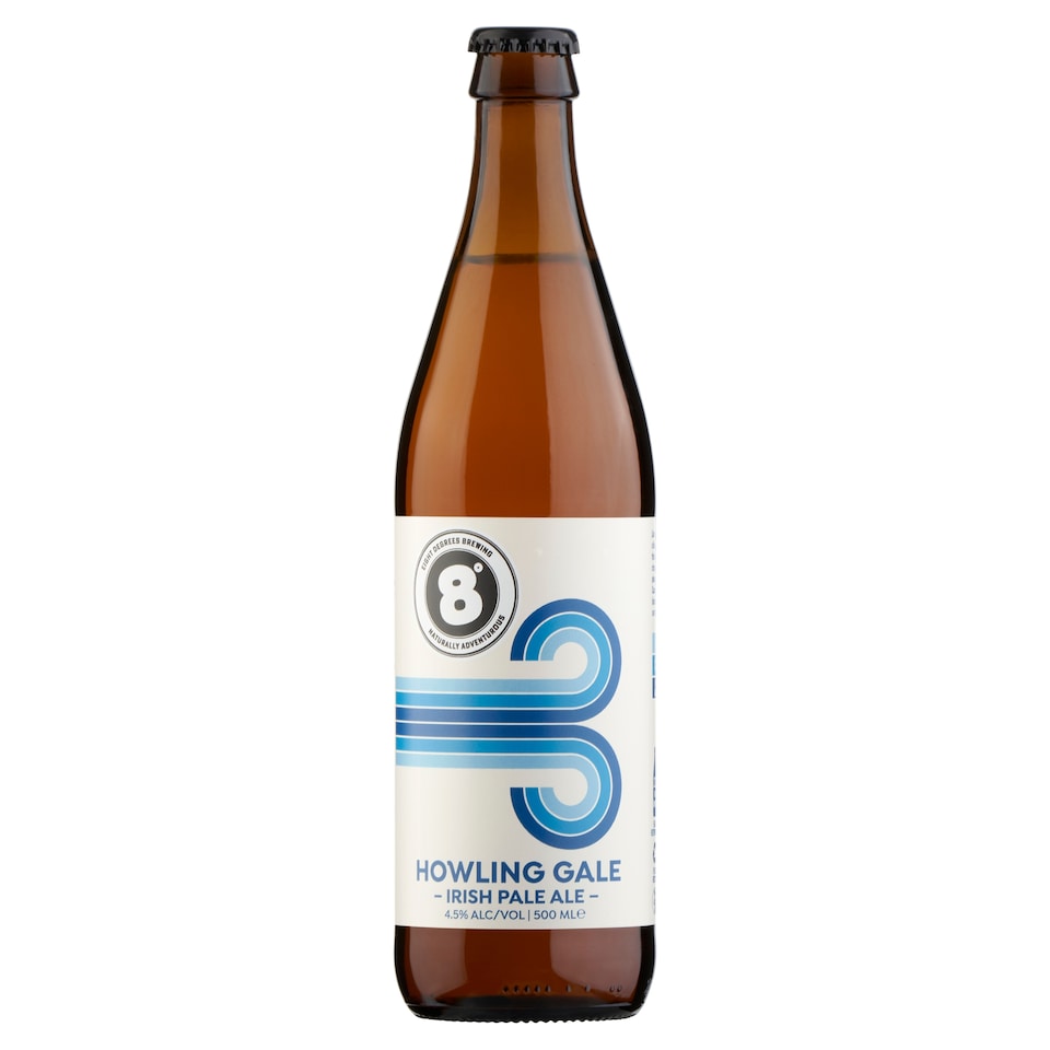 Eight Degrees Howling Gale Irish Pale Ale 500ml