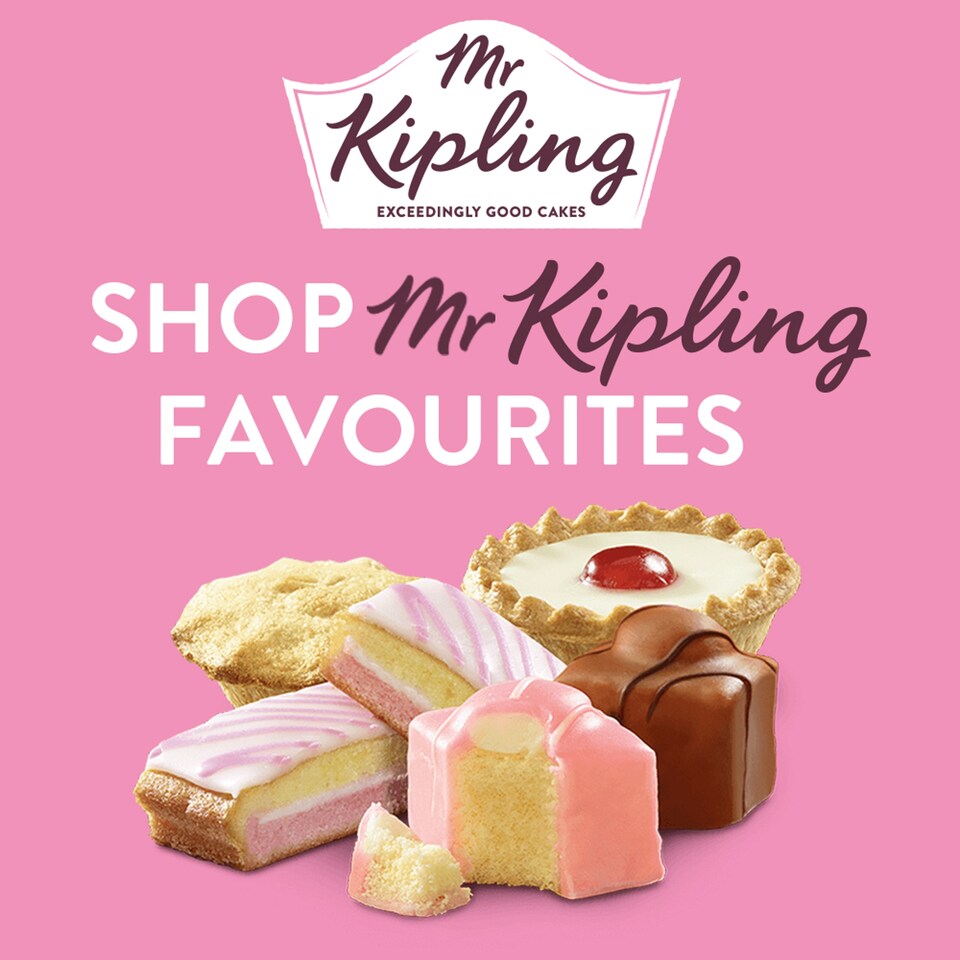 image 1 of Mr Kipling Strawberries & Cream Cake Tarts 4 pack