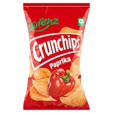 Lorenz Crunchips Potato Crisps with Paprika Flavour 75 g
