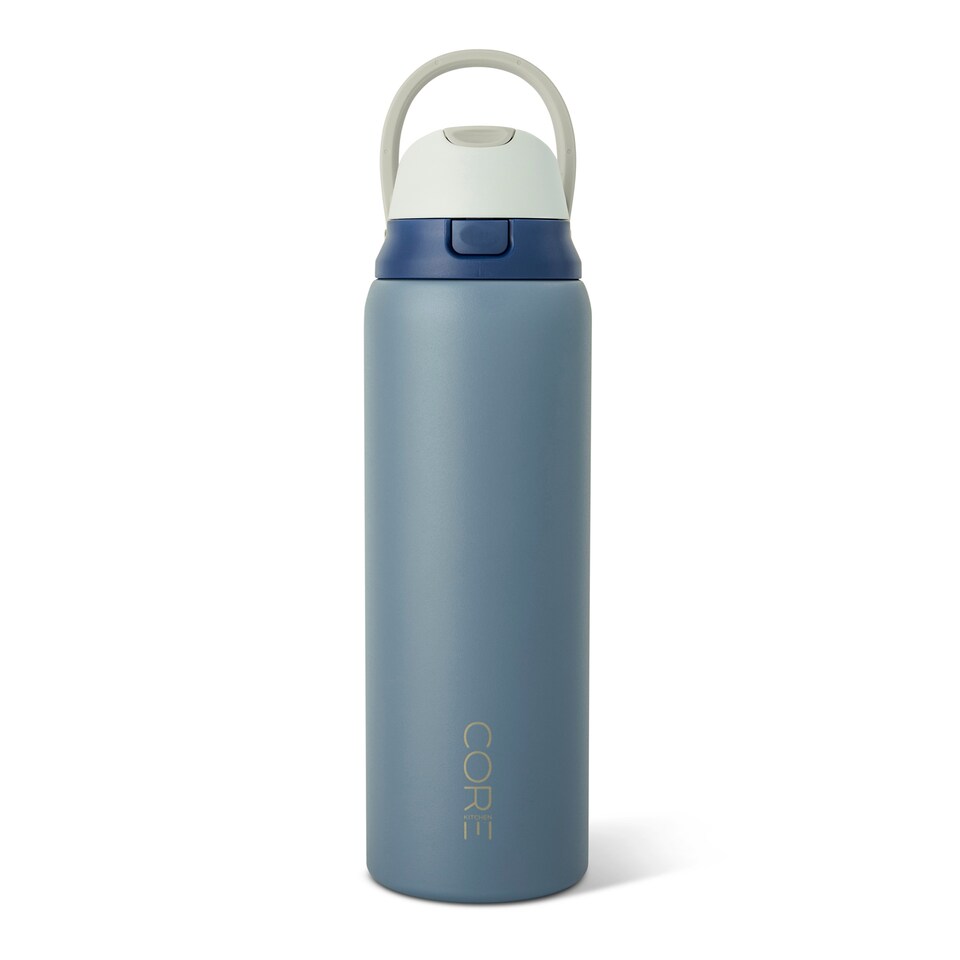 image 1 of Core Kitchen Navy Hydra Dual Function Water Bottle 710ml