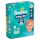 image 2 of Pampers Baby Dry Taped Size 9 24 Nappies Essential Pack