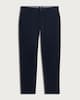 image 4 of F&F Cotton Rich Slim Fit Chino Trousers in Navy
