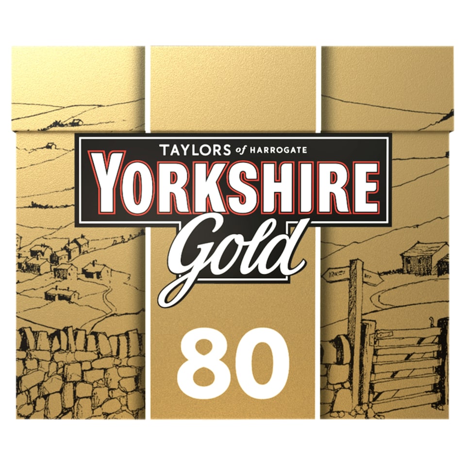 Yorkshire Gold 80 Teabags 250G