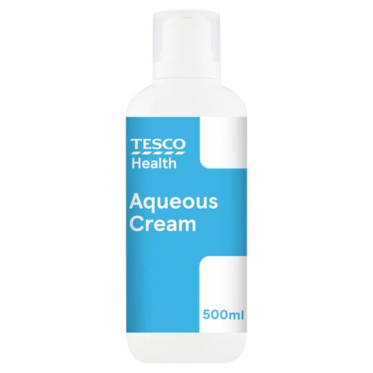 Tesco Health Aqueous Cream Bp Pump 500Ml Tesco Groceries