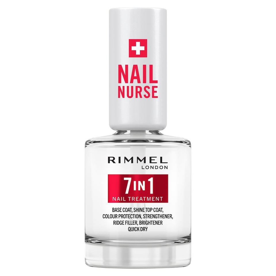 image 1 of Rimmel Nail Nurse 7 in 1 Nail Treatment 12ml
