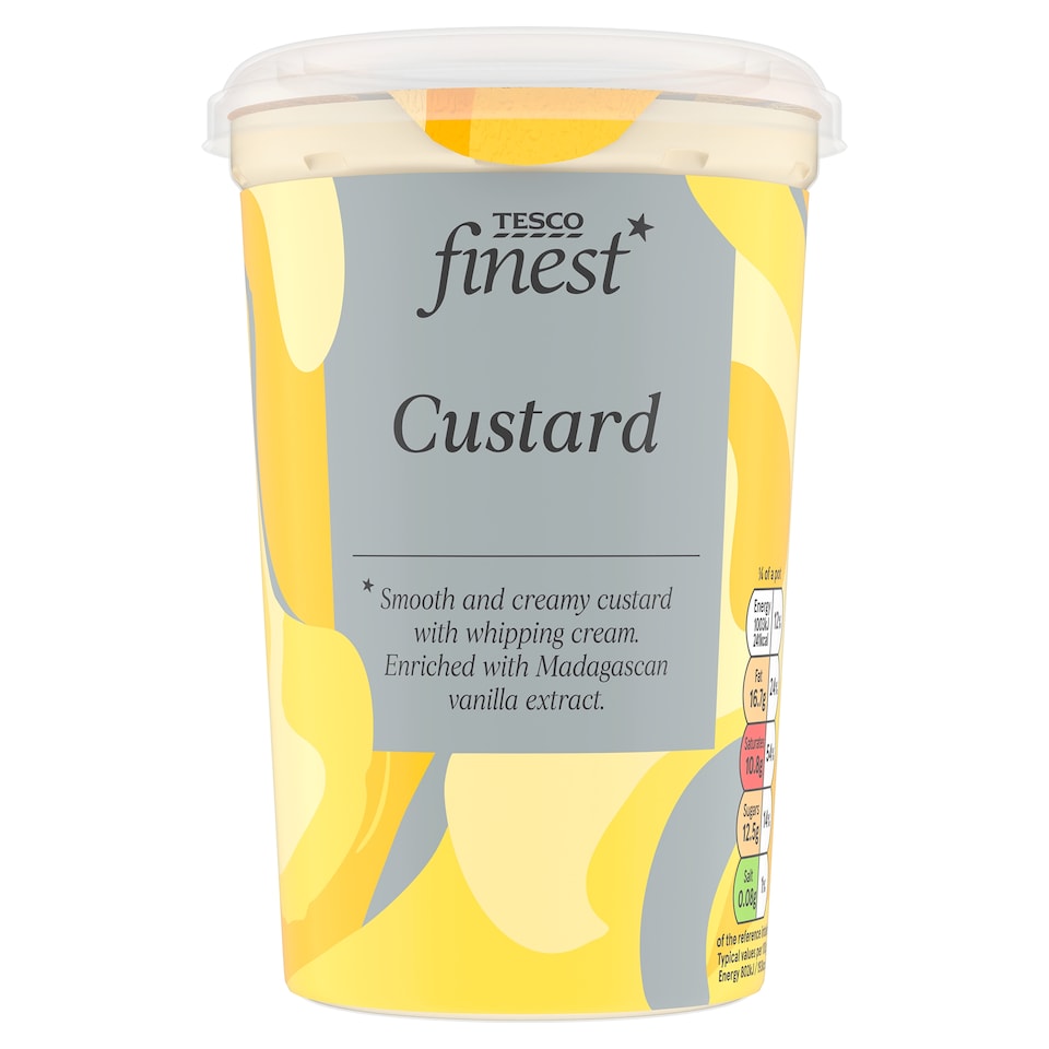 Tesco Finest Custard 500g