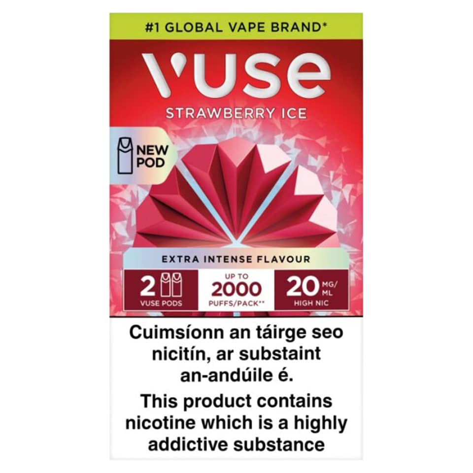 Vuse Pods Strawberry Ice 20mg/ml 2pack
