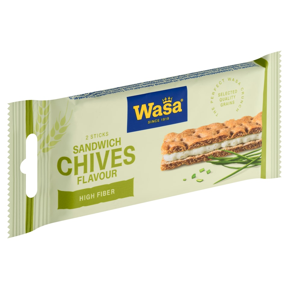 obrázok 1 z Wasa Ražné knäckebroty s náplňou s príchuťou syra a pažítky 2 ks 37 g
