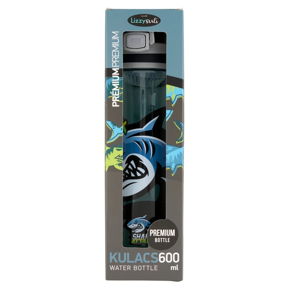 Lizzy Card Lizzy Suli Shark Attack Premium Bottle 250 x 65 x 65 ml 600 ml