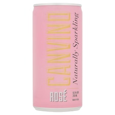 Canvino Naturally Sparkling Rose Wine 200Ml