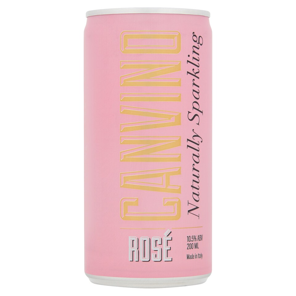 Canvino Naturally Sparkling Rose Wine 200Ml
