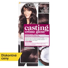 L'Oréal Paris Casting Creme Gloss, semipermanentná farba 412 ĽADOVÉ KAKAO, 48 +72 +60 ml