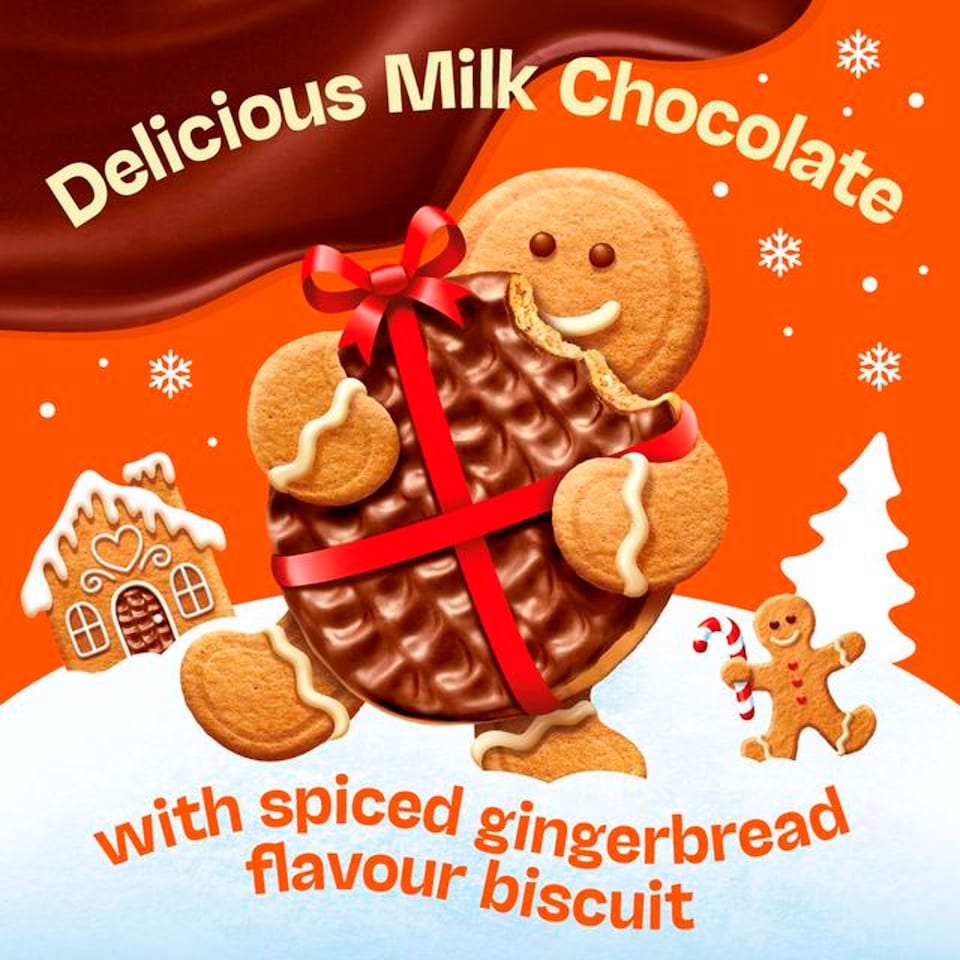 image 1 of McVitie's Digestive Milk Chocolate Gingerbread 266g