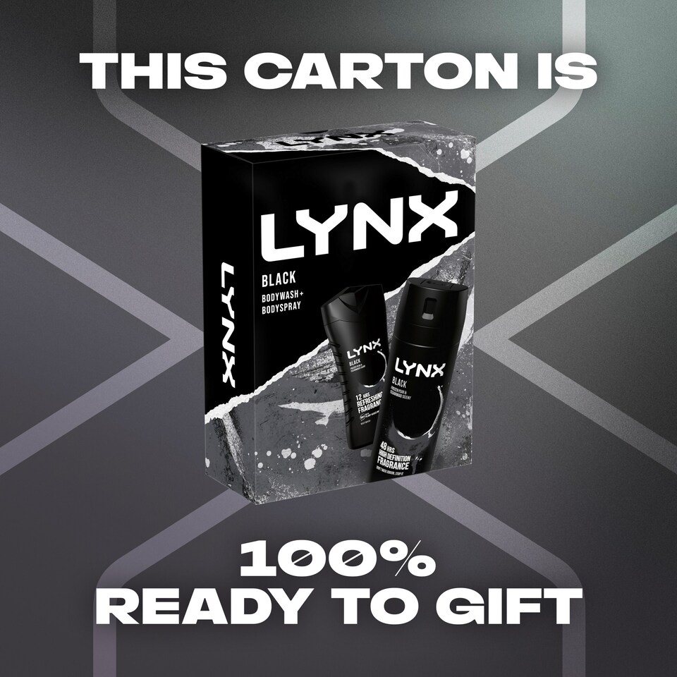 image 1 of Lynx black Duo Gift Set