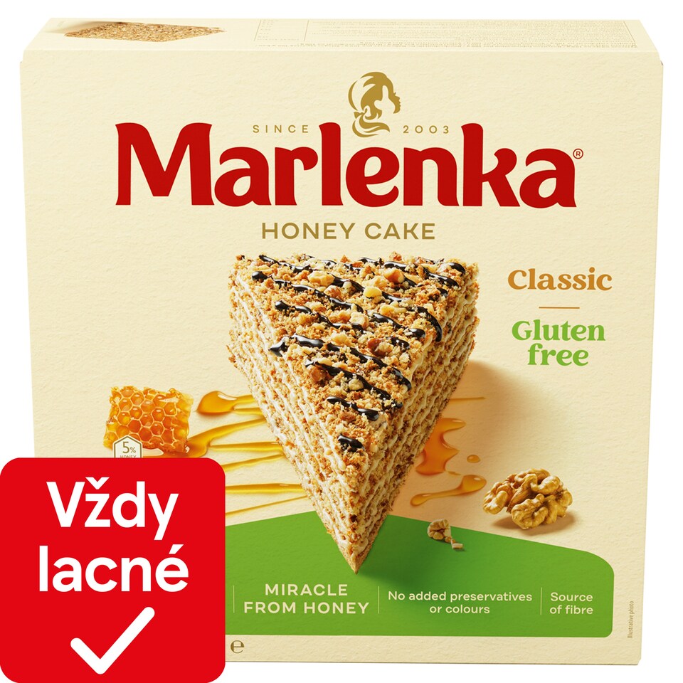 Marlenka Bezgluténová medová torta 800 g