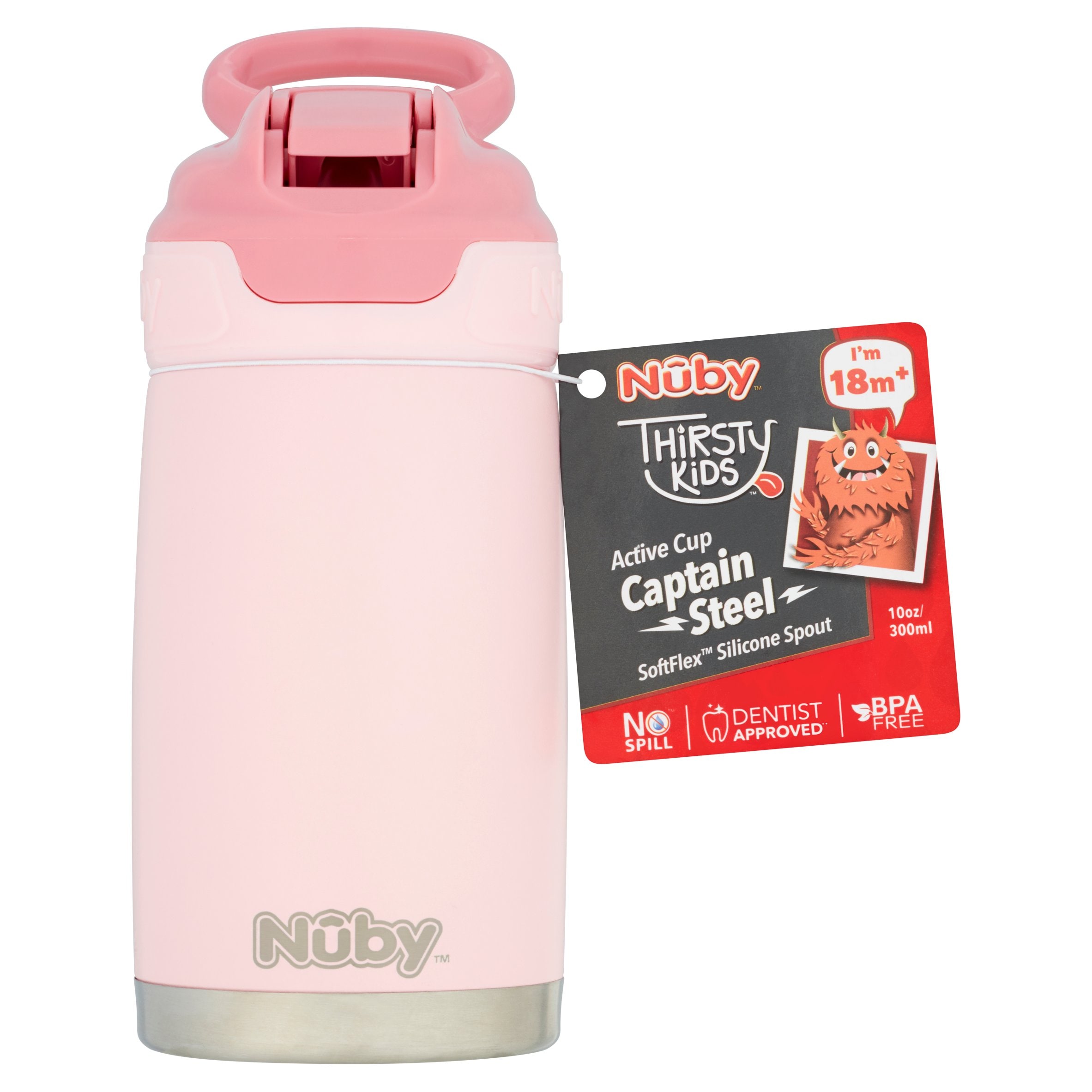 nuby stainless steel bottle