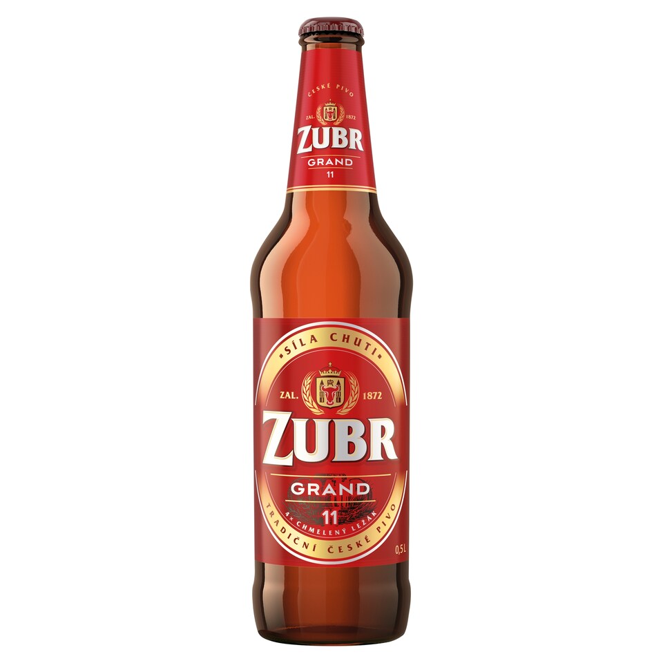 Zubr Grand Light Lager Beer 0.5L